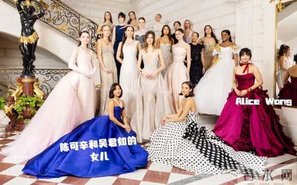 王传福女儿打入巴黎名媛圈，学霸模板长相可人，一抹红裙放光彩