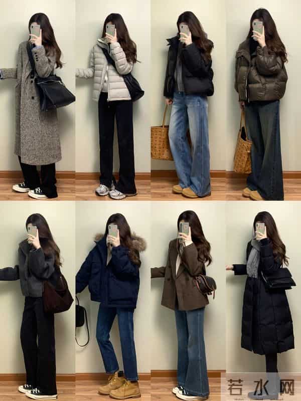 秋冬很火的通勤穿搭，不挑身材还显高级感十足