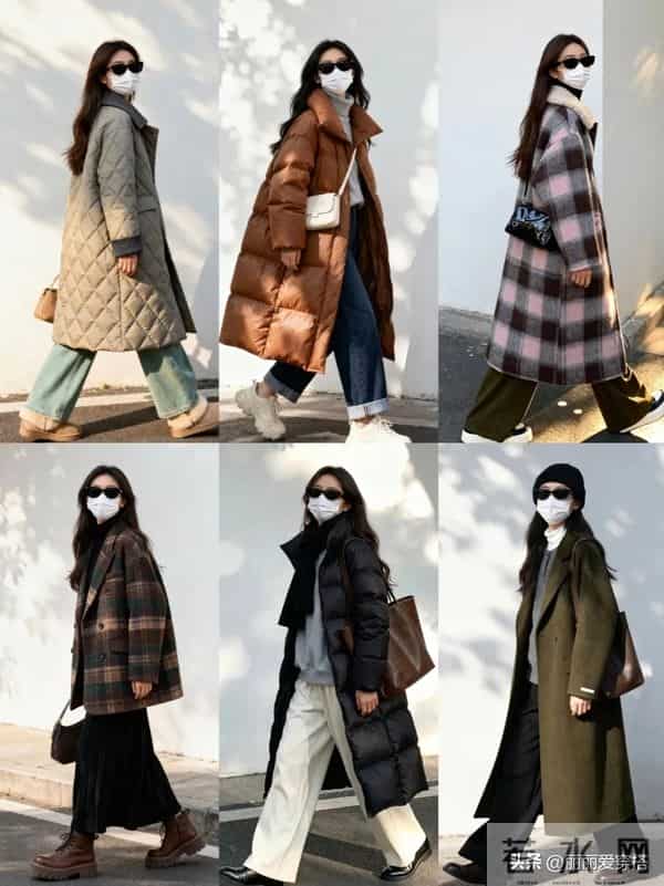 把“慵懒高级”焊在身上冬日外套+下装的万能搭