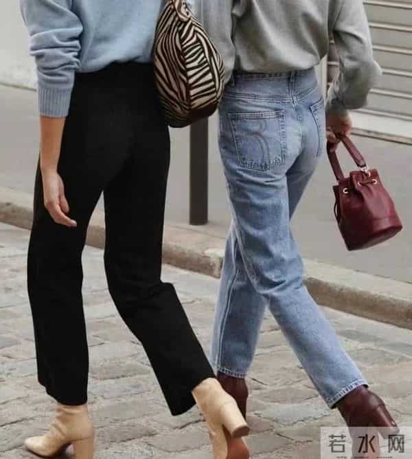 如果你有一双“短靴”，配这条裤子，显瘦又时髦