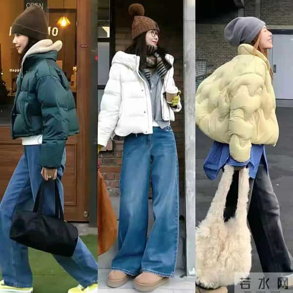 今年冬天“短羽绒服”又火了，这样穿时髦又显高！