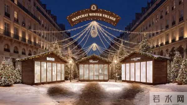 Snapchat推数字冬季村庄：用AR抢滩Z世代奢侈品消费市场