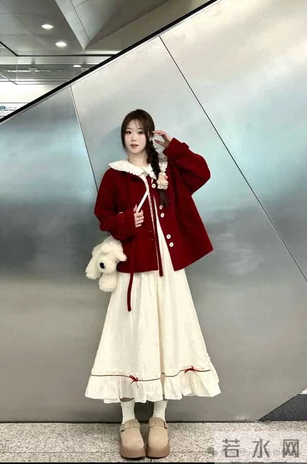 圣诞氛围感就这么穿