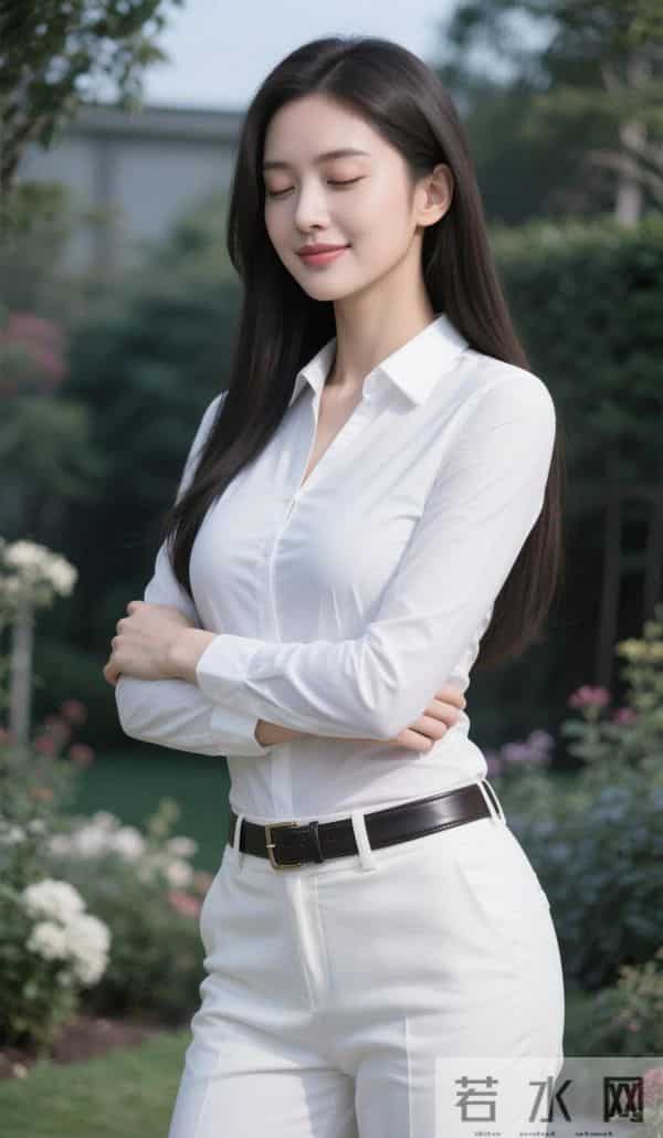 《白衫里的松弛感》