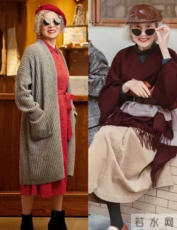 等我老了，才不要穿卫衣、短裙！学上海奶奶这样穿，优雅又好看