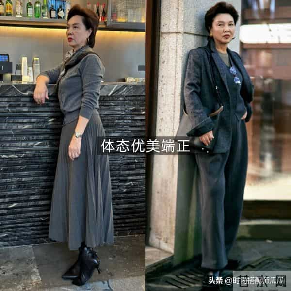 年过50依旧优雅的女人：不乱烫发、不模仿年轻人穿搭，得体又气质