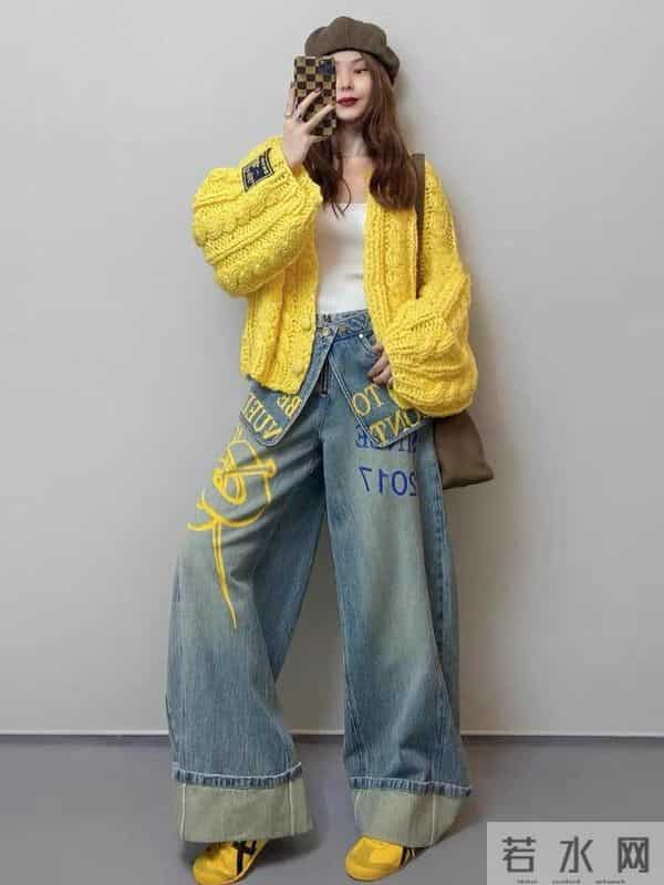 这波“黄色毛衣”杀疯了！把活力甜妹焊死！