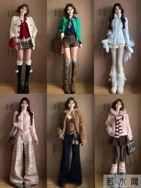 救命！这姐们把“复古童话风穿搭”焊死，每套都美到想偷穿