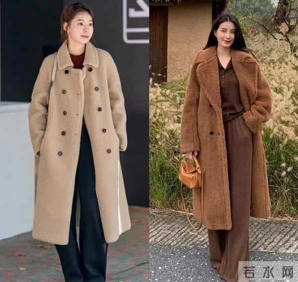 今年冬天“买精不买多”，干净色大衣，配半身裙、阔腿裤，太高级