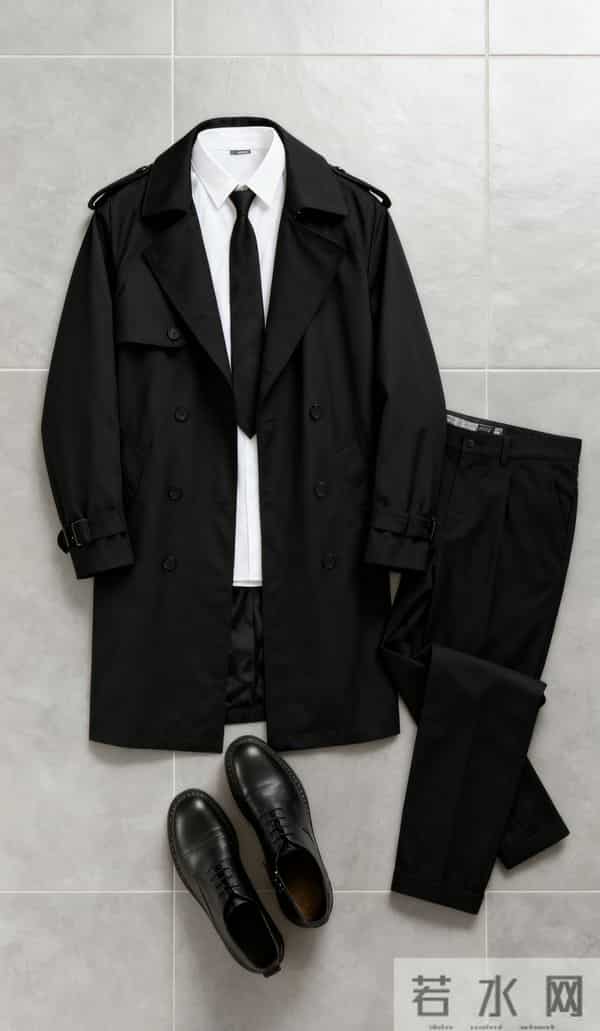 10套秋冬男装配色图鉴：浅灰瓷板砖下的高级感公式