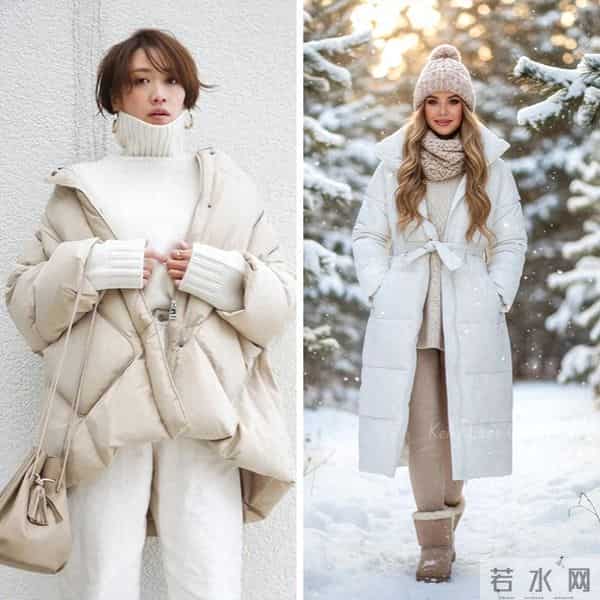 白色何以成为冬日高级色？简约搭配气场全开，尽显自信高级风