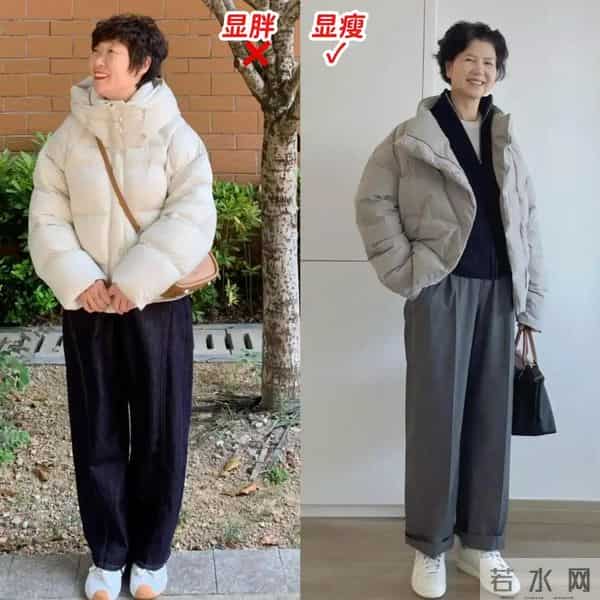 看了杭州阿姨的羽绒服穿搭，我悟了：衣不花哨、不臃肿，优雅减龄