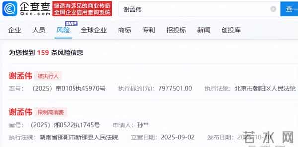 昨夜今晨丨知名演员夫妇再被执行797万丨普拉达收购范思哲丨“续面事件”最新进展丨比特币，大跌！