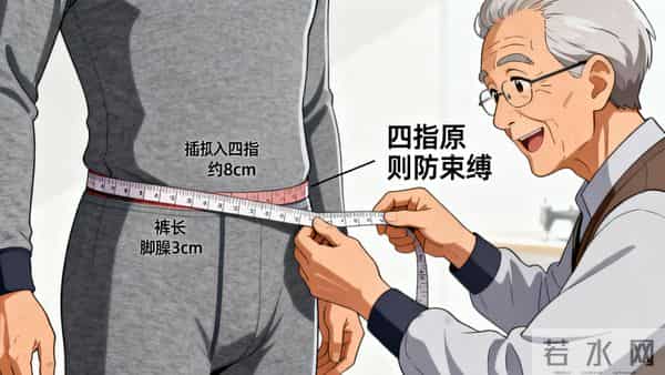 中老年选保暖内衣有门道！认准3个细节，保暖不闷汗、穿脱超方便