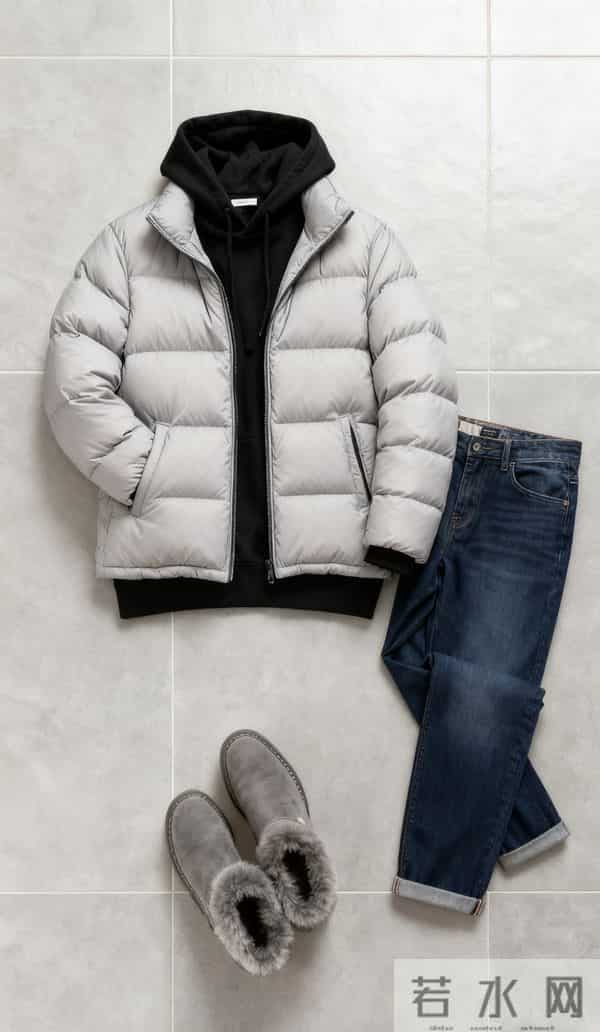 10套秋冬男装配色图鉴：浅灰瓷板砖下的高级感公式