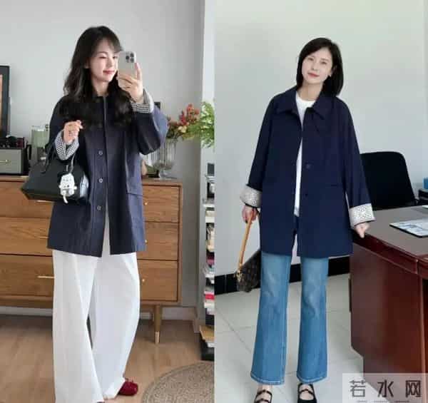 今年冬天藏蓝色爆火！这样穿时髦减龄