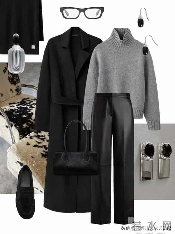 秋冬ins博主大衣+内搭，“极简高级感穿搭”｜通勤出街都显贵