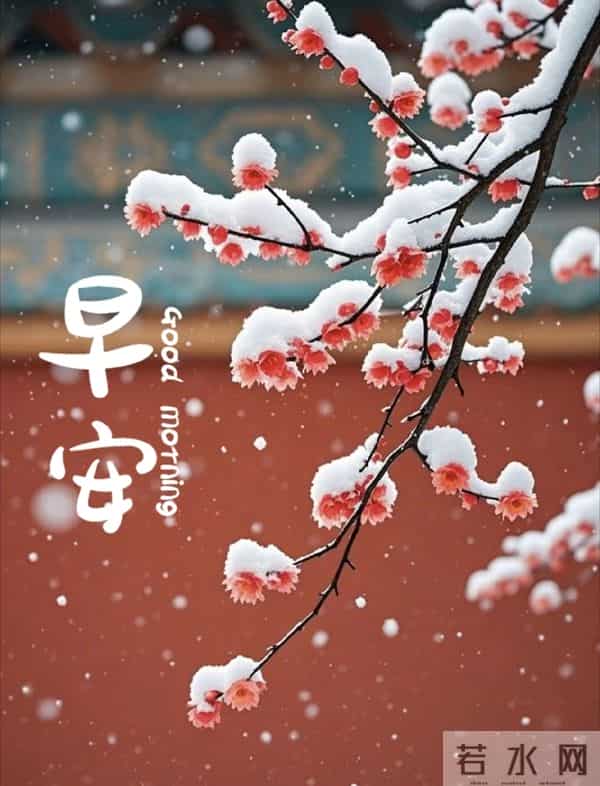 2025.11.5 冬天周五早安愉快!最新精美周五早上好温馨祝福语图片