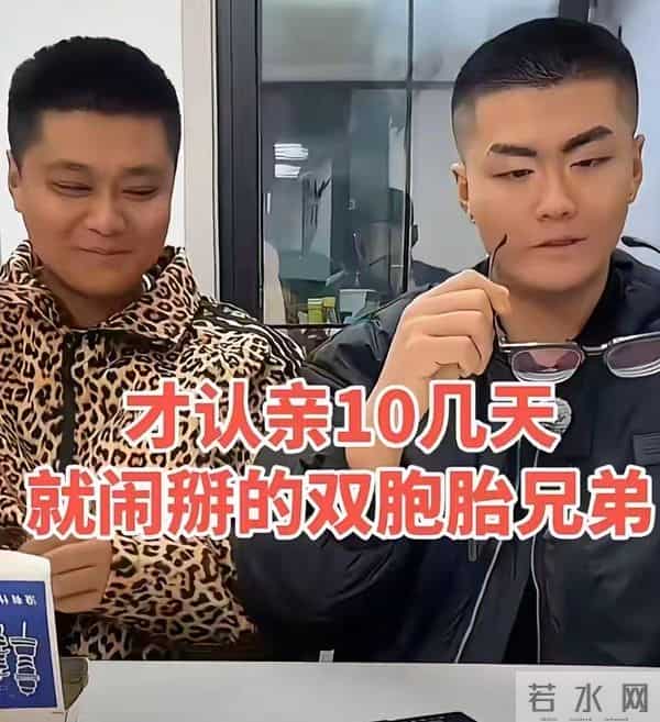 南京双胞胎认亲12天反目：哥哥选择留在养家，弟弟直播间曝家丑