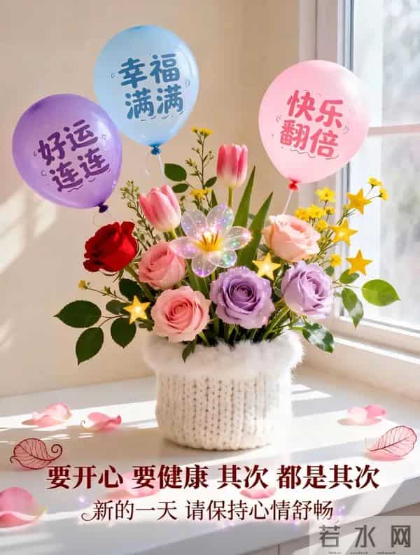 「2025.12.05」今日唯美早安祝福图片问候，温馨早上好祝福语