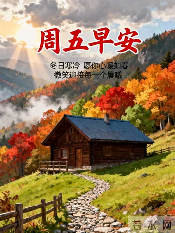 2025年12月5日周五早上好祝福语图片,最新温馨淡雅早安精美图片