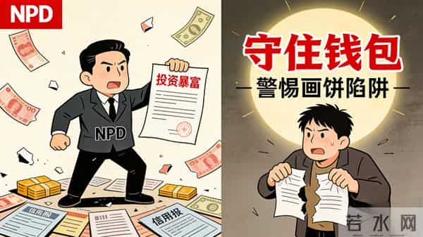 警惕!NPD的经济陷阱,看完赶紧躲