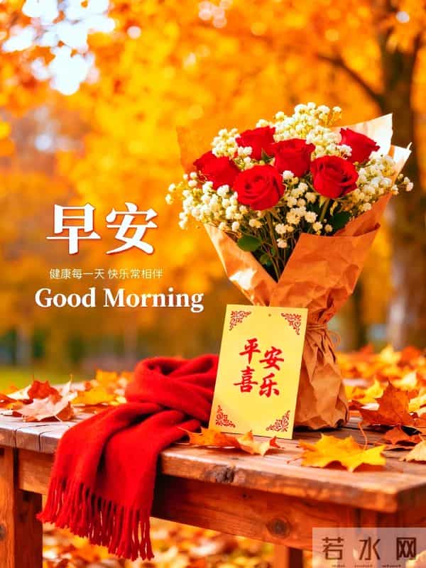 23句清晨暖心祝福，清风送暖、心意相传，愿你生活惬意、好运连连