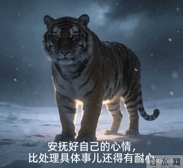 属虎人12月预警：别只盯着目标，小心“情绪陷阱”