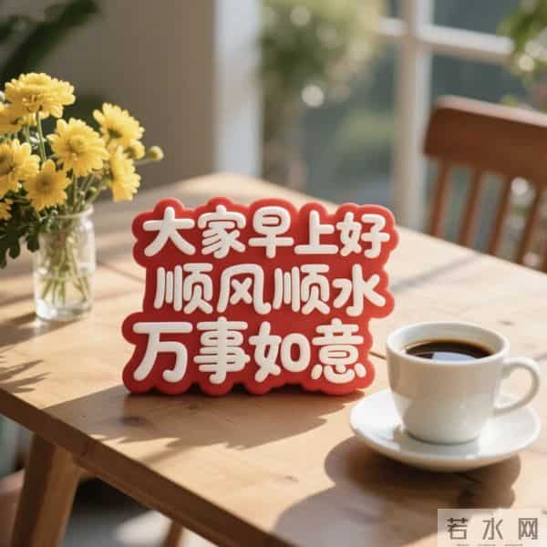 大家早上好,愿你今日事事顺利,永远快乐