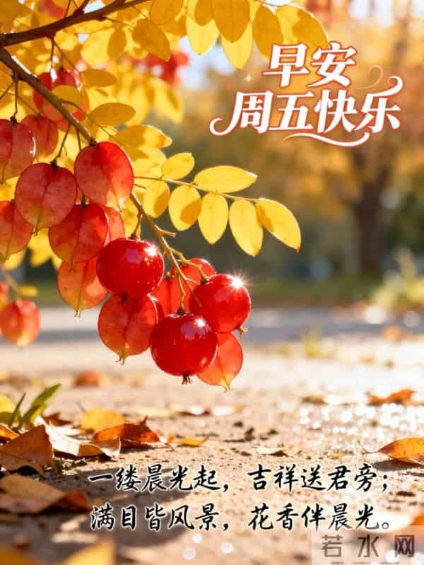 12月5日早安每一天都是新的画布,用微笑当颜料画下属于你的晴空