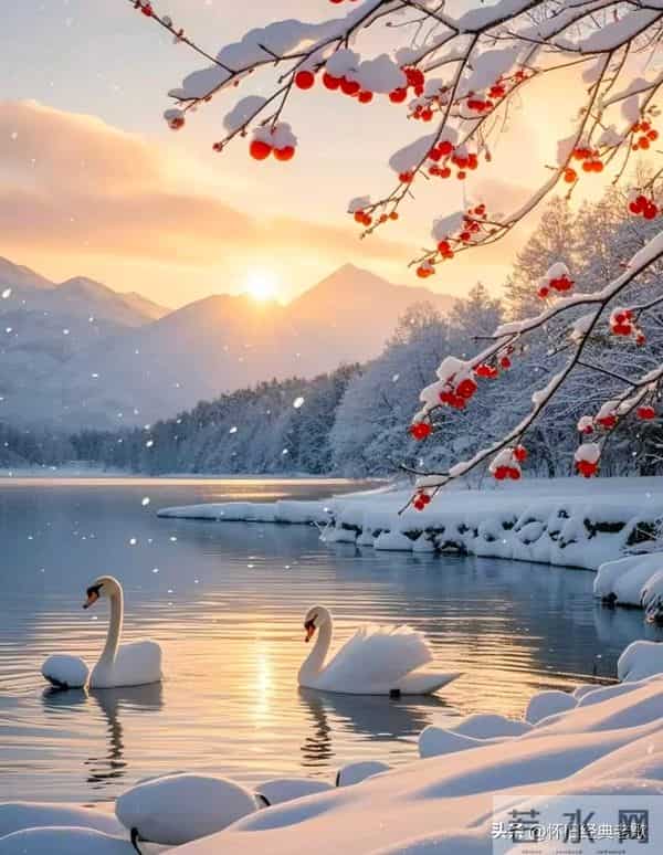 大雪：岁暮清欢，故人长伴