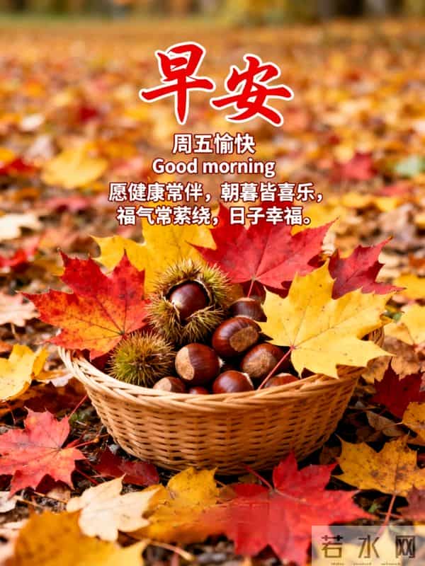 2025年12月5日周五早上好祝福语图片,最新温馨淡雅早安精美图片