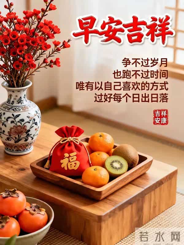 2025年12月5日，星期五，农历十月十六，早安吉祥祝福语！