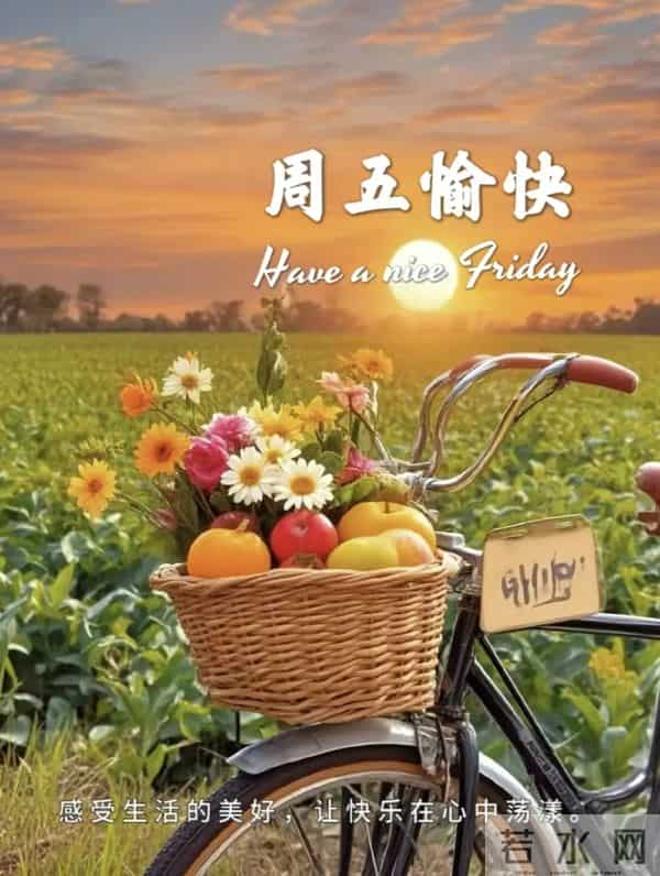 周五早安|周末在望,愿你心有暖阳,步履从容