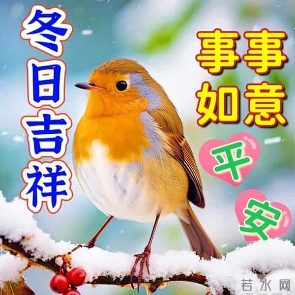 12月5日早安祝福每日更新,早上好问候语冬季,愿你冬日温暖相伴