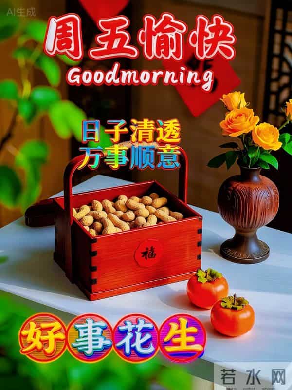 2025年12月5日周五早上好祝福语图片,最新温馨淡雅早安精美图片