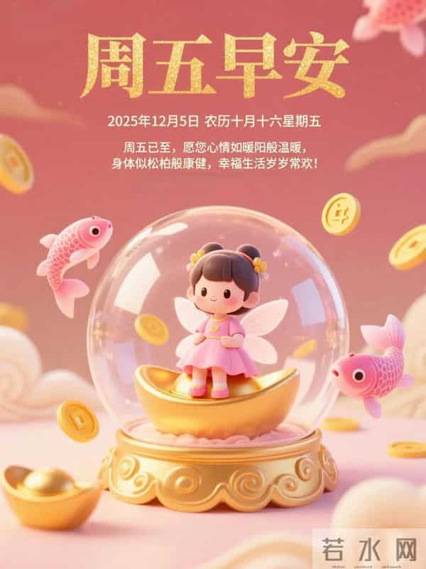 12月5日早安每一天都是新的画布,用微笑当颜料画下属于你的晴空