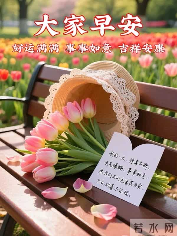 23句清晨暖心祝福，清风送暖、心意相传，愿你生活惬意、好运连连