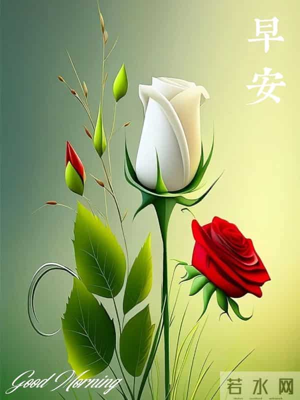 玫语晨光,早安无恙