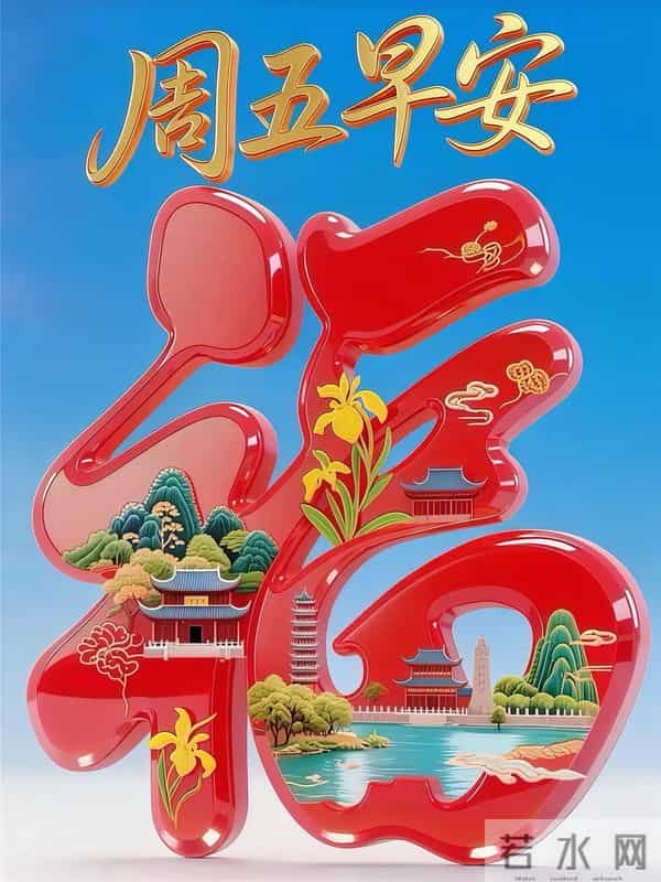 冬日晨光暖，福气踏雪来～ 事事顺意不添愁，一顺百顺福满怀，早安