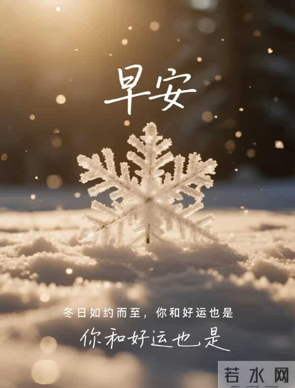 2025.11.5 冬天周五早安愉快!最新精美周五早上好温馨祝福语图片