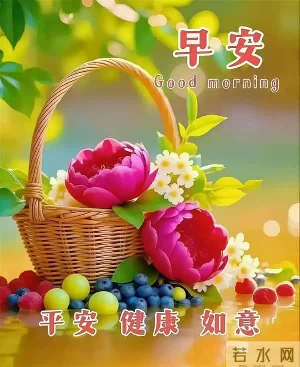 冬日晨光暖，福气踏雪来～ 事事顺意不添愁，一顺百顺福满怀，早安