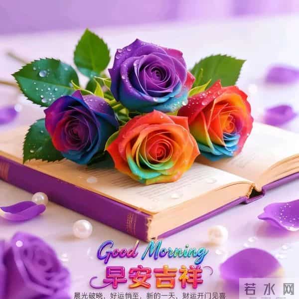 早上好,24张早安漂亮祝福图片,愿平安健康,心想事成