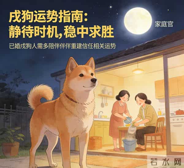 戌狗运势指南：静待时机，稳中求胜