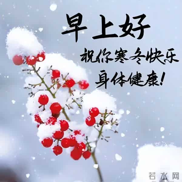 12月5日早安祝福每日更新,早上好问候语冬季,愿你冬日温暖相伴