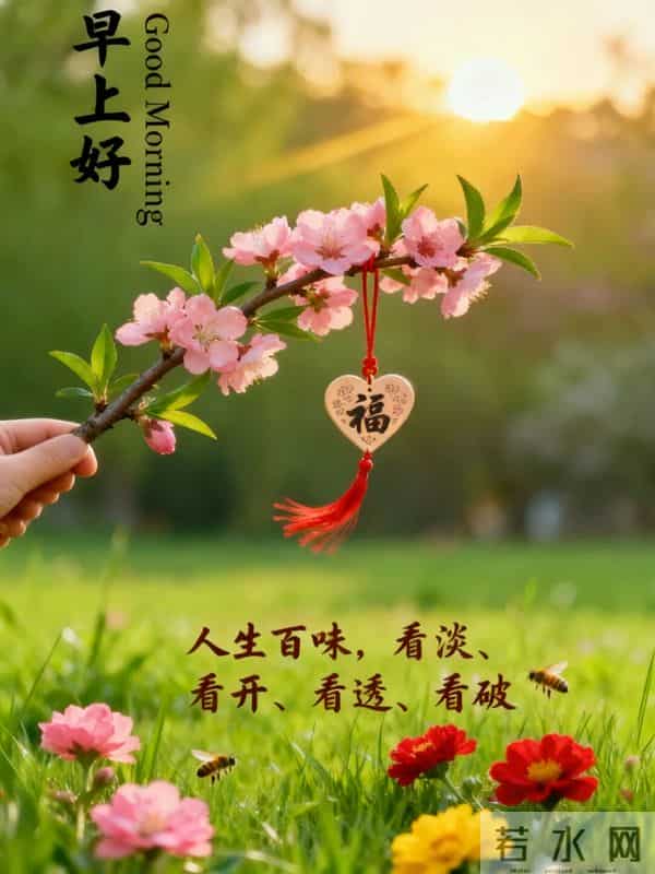早上好,24张早安漂亮祝福图片,愿平安健康,心想事成