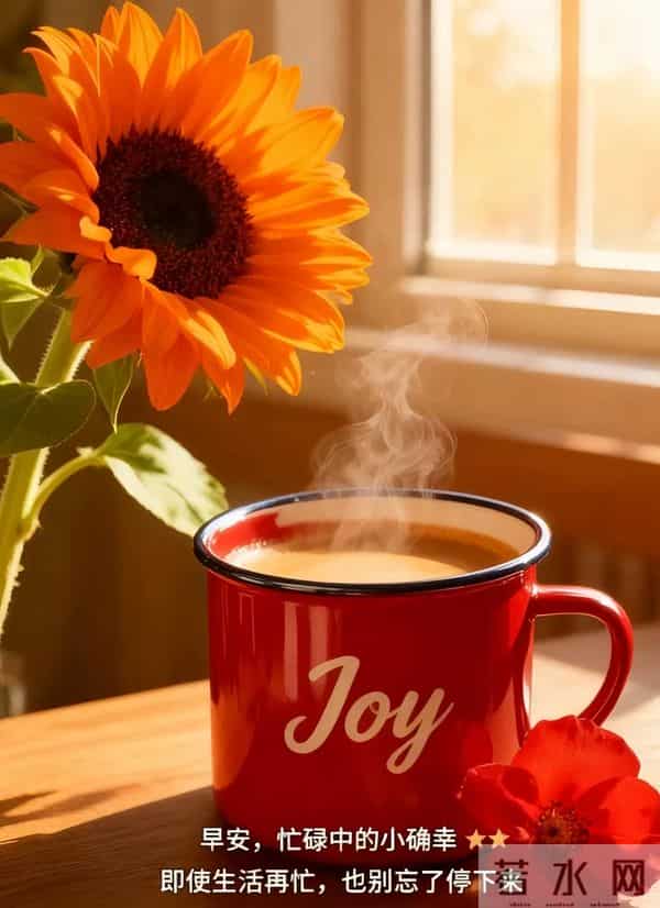 晨起纳福,愿您仓廪常满,生活丰盈;财如活水,岁岁有余。早安!