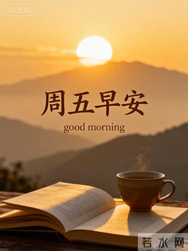 2025年12月5日周五早上好祝福语图片,最新温馨淡雅早安精美图片