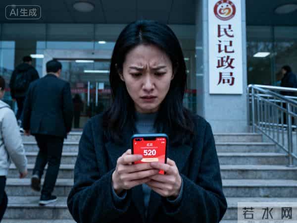 离婚当天,我在民政局门口收到他发的520红包