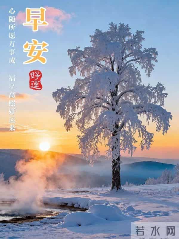 愿你冬日有暖,寒不侵骨;愿你万事顺意,所求皆得。